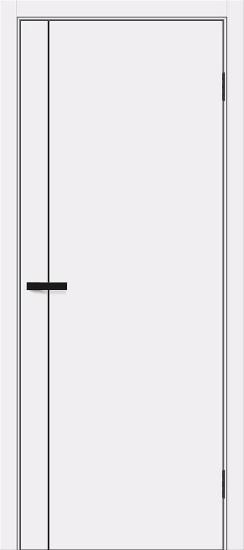Межкомнатная дверь с покрытием винил Браво-0.70 White Pro