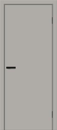 Межкомнатная крашеная дверь Браво-0 Greyny