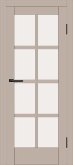 Межкомнатная дверь с экошпоном ДП DIM I-14 Dune Matt Сатинато Белый