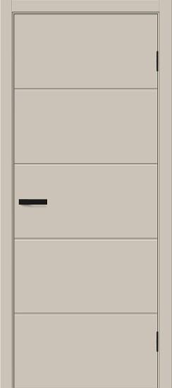 Межкомнатная крашеная дверь Граффити-1 Creamy