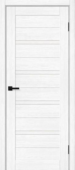 Межкомнатная дверь с экошпоном Браво-28 Snow Melinga/Magic Fog