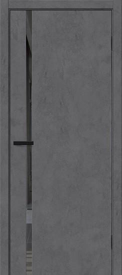 Межкомнатная дверь с экошпоном Браво-0.40.П Slate Art / Mirox Grey