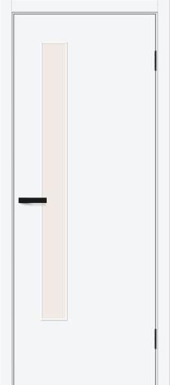 Межкомнатная дверь с покрытием винил Браво-9 White Pro / Magic Fog