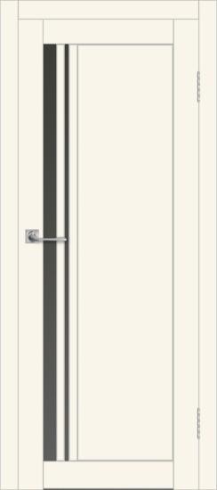 Межкомнатная дверь с экошпоном ДП DIM I-19.1 Angel Matt Сатинато Графит