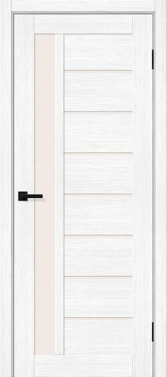 Межкомнатная дверь с экошпоном Браво-27 Snow Melinga/Magic Fog