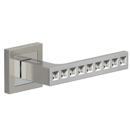 Ручка раздельная Bravo Z-250 матовый никель-хром