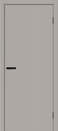 Межкомнатная дверь с покрытием винил Граффити-21 Grey Pro