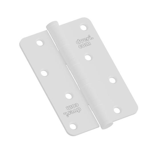 Петля врезная стальная HMS-2-4B 100*70*2,5 Uni SWhite (МатБелый)