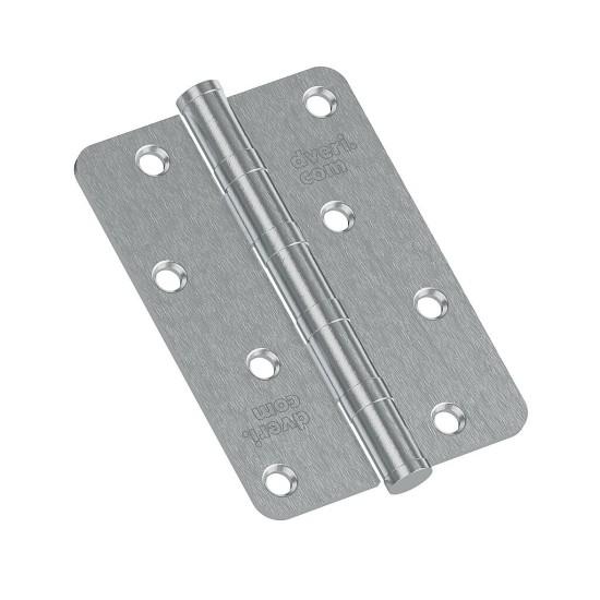 Петля врезная стальная HMS-2-4B 100*70*2,5 Uni SChrome (МатХром)