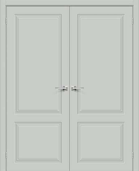 Двойная межкомнатная крашеная дверь Граффити-42 Grace