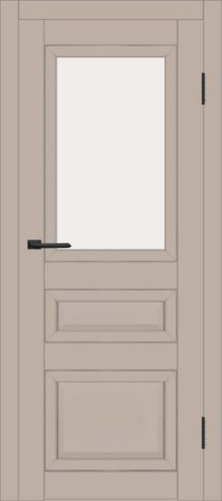 Межкомнатная дверь с экошпоном ДП DIM I-23 Dune Matt GM Сатинато Белый