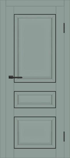 Межкомнатная дверь с экошпоном ДП DIM I-22 Gloomy sky Matt BM