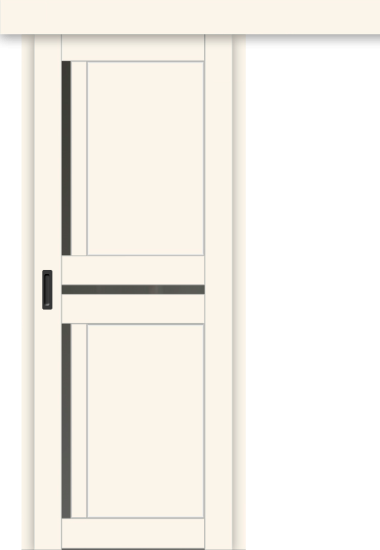 Межкомнатная дверь-купе ДП DIM I-5.1к Angel Matt / Сатинато Графит