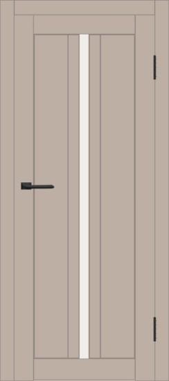 Межкомнатная дверь с экошпоном ДП DIM I-9 Dune Matt Сатинато Белый