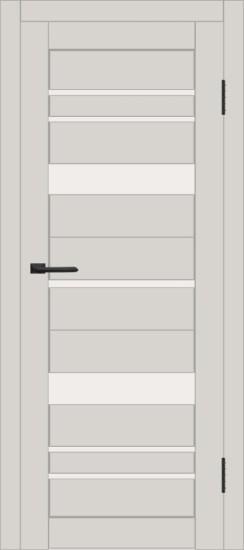 Межкомнатная дверь с экошпоном ДП DIM I-16 Silk Matt Сатинато Белый