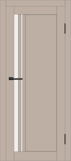 Межкомнатная дверь с экошпоном ДП DIM I-19.1 Dune Matt Сатинато Белый