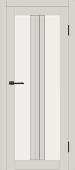 Межкомнатная дверь с экошпоном ДП DIM I-6 Silk Matt Сатинато Белый