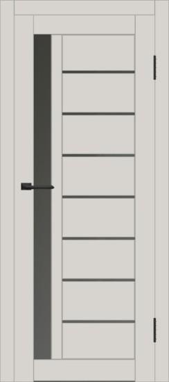 Межкомнатная дверь с экошпоном ДП DIM I-2 Silk Matt Сатинато Графит