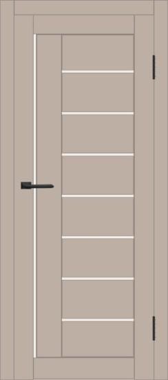 Межкомнатная дверь с экошпоном ДП DIM I-17 Dune Matt Сатинато Белый
