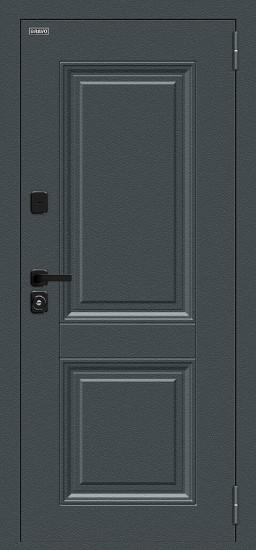 Металлическая дверь с терморазрывом Некст МФ/SBlack Старк антрацит/White Silk