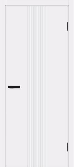 Межкомнатная дверь с покрытием винил Граффити-21 White Pro