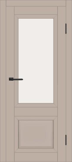 Межкомнатная дверь с экошпоном ДП DIM I-21 Dune Matt Сатинато Белый