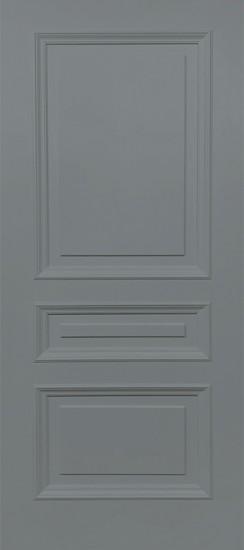 Межкомнатная дверь ДП DIM Enamel B-3 Серый акрил