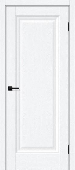 Межкомнатная дверь ПЭТ Прима-0 White Silkwood