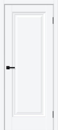 Межкомнатная дверь ПЭТ Прима-0 White Silk