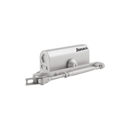 Доводчик дверной гидравлический на межкомнатную дверь ISP 430 (50-120) Серебро