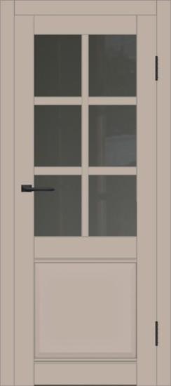 Межкомнатная дверь с экошпоном ДП DIM I-15 Dune Matt Сатинато Графит