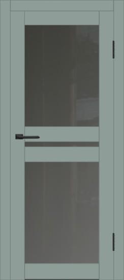 Межкомнатная дверь с экошпоном ДП DIM I-7 Gloomy sky Matt Сатинато Графит
