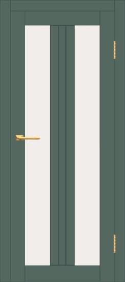 Межкомнатная дверь с экошпоном ДП DIM I-6 Seagrass Matt Сатинато Белый