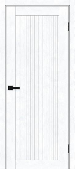 Межкомнатная дверь с экошпоном Браво-50 Snow Art