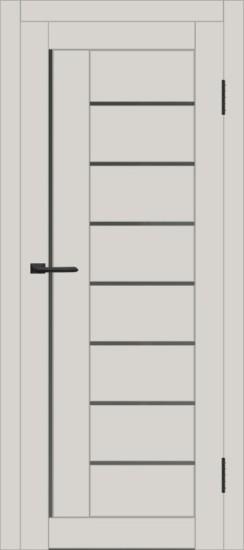 Межкомнатная дверь с экошпоном ДП DIM I-17 Silk Matt Сатинато Графит