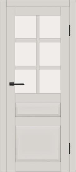 Межкомнатная дверь с экошпоном ДП DIM I-12 Silk Matt Сатинато Белый