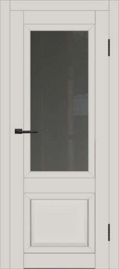 Межкомнатная дверь с экошпоном ДП DIM I-21 Silk Matt Сатинато Графит
