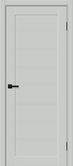Межкомнатная дверь ПЭТ Браво-20 Grey Silk