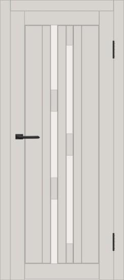 Межкомнатная дверь с экошпоном ДП DIM I-4 Silk Matt Сатинато Белый