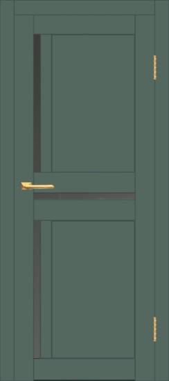 Межкомнатная дверь с экошпоном ДП DIM I-5.1 Seagrass Matt Сатинато Графит