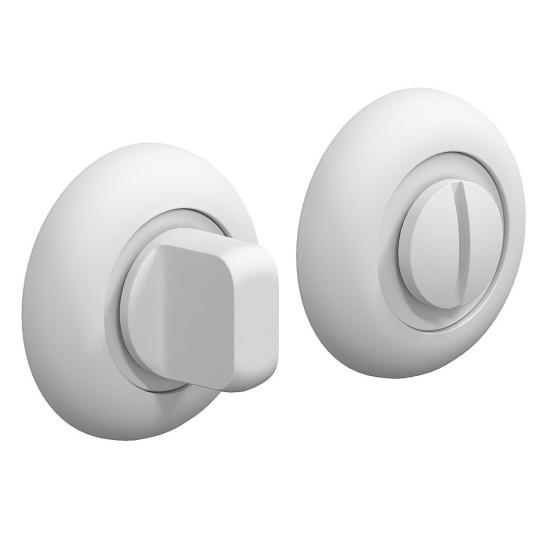 Фиксатор на круглой розетке Bravo А/Z-4WC (пром.) W Белый