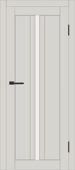 Межкомнатная дверь с экошпоном ДП DIM I-9 Silk Matt Сатинато Белый