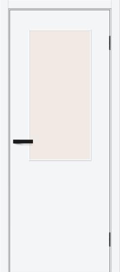 Межкомнатная дверь с покрытием винил Браво-7 White Pro / Magic Fog