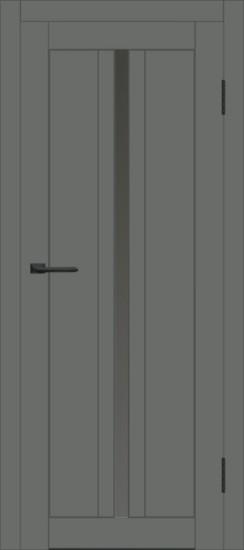 Межкомнатная дверь с экошпоном ДП DIM I-9 Graphite Matt Сатинато Графит