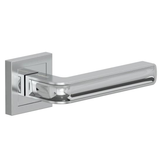 Ручка раздельная Bravo A-211 МатХром/Хром