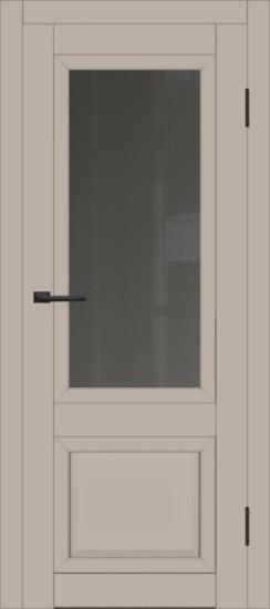 Межкомнатная дверь с экошпоном ДП DIM I-21 Dune Matt Сатинато Графит