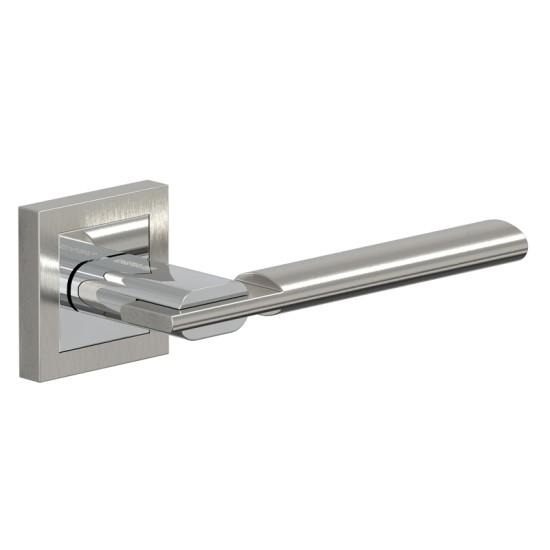 Ручка раздельная Bravo Z-205 матовый никель-хром