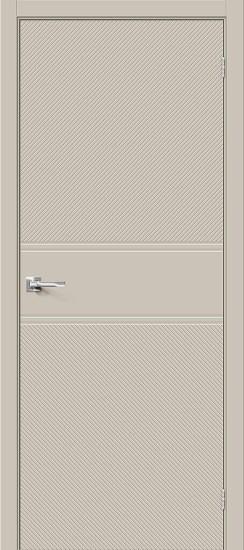 Межкомнатная крашеная дверь Граффити-27 Creamy