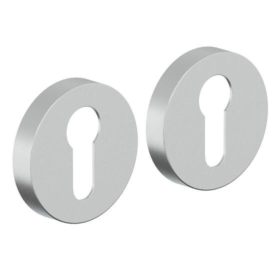 Накладка цилиндровая на круглой розетке AR-7CL SChrome (МатХром)