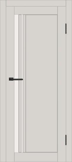Межкомнатная дверь с экошпоном ДП DIM I-19.1 Silk Matt Сатинато Белый
